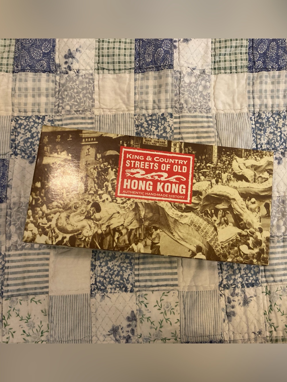 New in Box, Streets of Old Hong Kong Tailor Shop Set HK144G